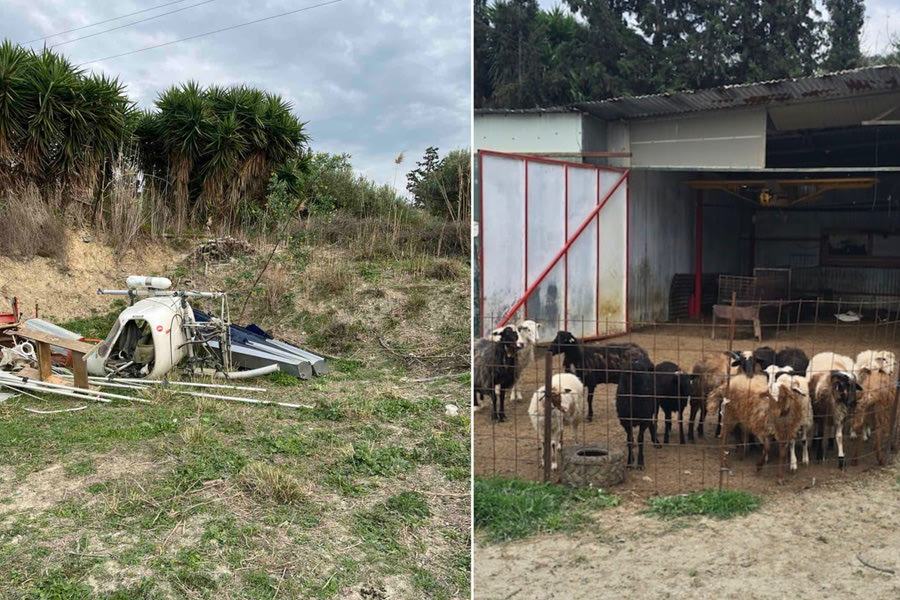 Το μοντελοδρόμιο στις Μαλάδες έχει μετατραπεί… σε στάνη – Φωτογραφίες