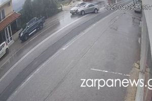 Χανιά: Έκανε αναστροφή, προκάλεσε τροχαίο και έφυγε σαν… κύριος (βίντεο)