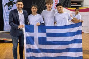 Ο Κωνσταντίνος Κεφαλογιάννης στην Ολυμπιάδα Ρομποτικής στο Ηράκλειο