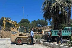 Αποκαταστάθηκε η μεγάλη ζημιά του αγωγού νερού της Τυλίσου από τη ΔΕΥΑΗ