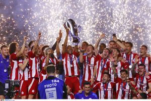 Ολυμπιακός: Η φιέστα του ερυθρόλευκου πρωταθλητή για την 48η κούπα των Πειραιωτών