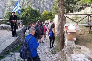 Φαράγγι Σαμαριάς: Εντυπωσιακή αρχή με 1.251 επισκέπτες