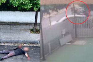 Χαλάνδρι: Η στιγμή που ο 49χρονος βγαίνει από το αυτοκίνητο και σωριάζεται στο έδαφος μετά την παράσυρση των τριών γυναικών