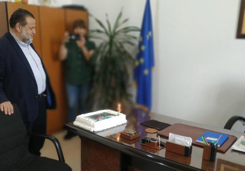 Εκπληξη γενεθλίων στον Δήμαρχο Μινώα Πεδιάδας
