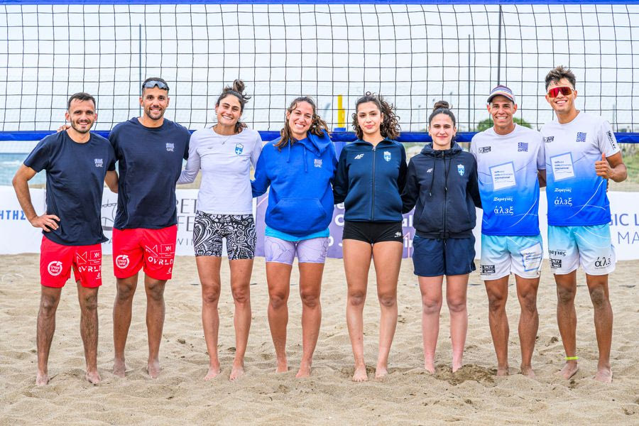 CEV Beach Volley Nations Cup: Δεύτερη η Εθνική ανδρών, τρίτες οι γυναίκες
