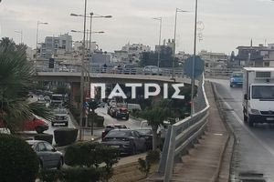 Ηράκλειο: Κυκλοφοριακό κομφούζιο από τροχαίο στη Λ. Κνωσού (φωτογραφίες)