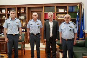Συνάντηση του Περιφερειάρχη Κρήτης με τον Γενικό Επιθεωρητή Αστυνομίας Νοτίου Ελλάδας