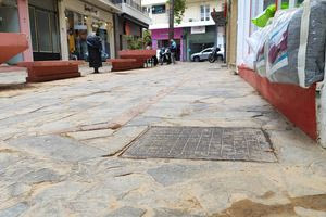 Στο έλεος της σκόνης και της λειψυδρίας το κέντρο του Ηρακλείου