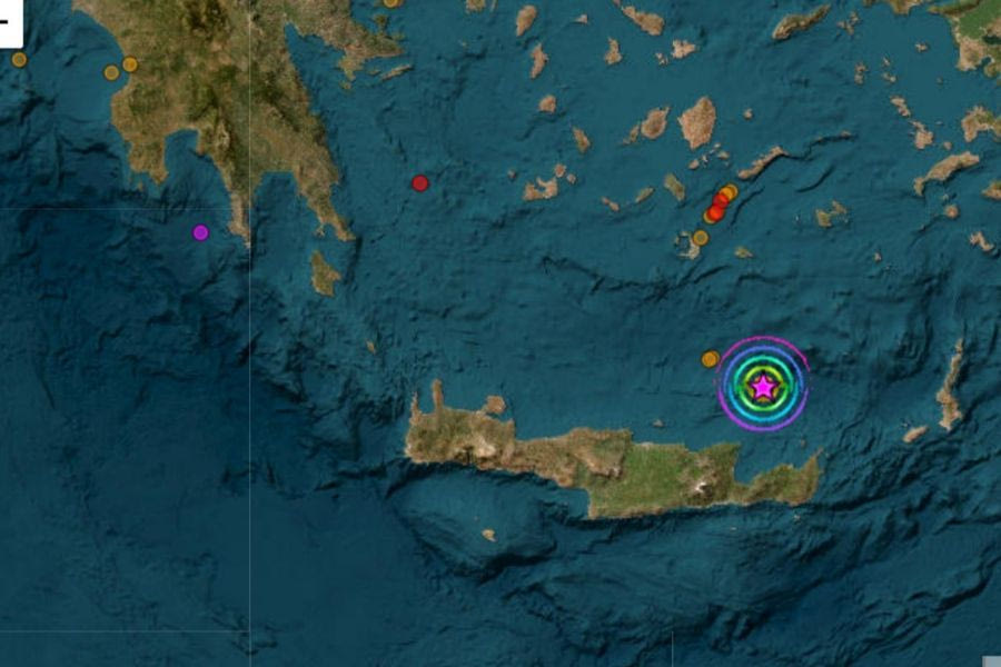 Σεισμός 6,2 Ρίχτερ ξύπνησε το Ηράκλειο!