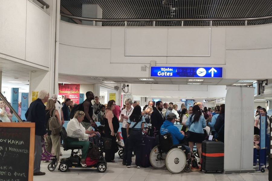 Αεροδρόμιο Ηρακλείου: Ισχυροί άνεμοι ακυρώνουν τις πτήσεις