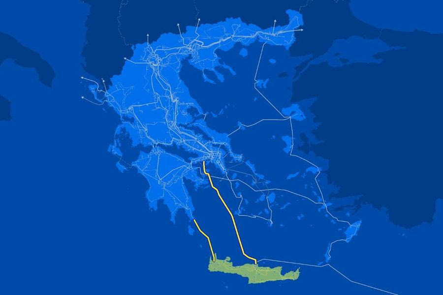 Γεγονός η ηλεκτρική διασύνδεση Κρήτης – Αττικής