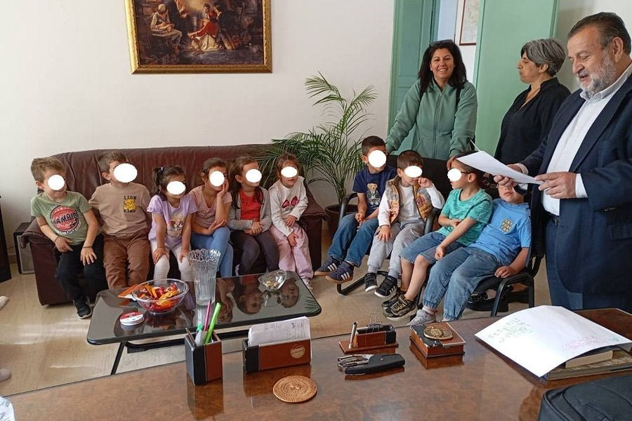Μια επιστολή για την καθαριότητα: Τα παιδιά του Νηπιαγωγείου Καστελλίου ζητούν βοήθεια από τον Δήμαρχο