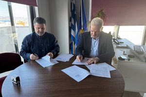 Υπεγράφη η σύμβαση για τη λειτουργία του Χώρου Υγειονομικής Ταφής Απορριμμάτων Πέρα Γαληνών