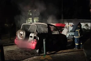 Κρήτη: Αυτοκίνητο τυλίχθηκε στις φλόγες τα ξημερώματα