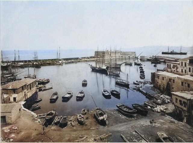 Το λιμάνι του Ηρακλείου το 1900