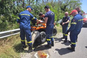 Τροχαίο με γουρούνα στα Χανιά – Στο νοσοκομείο μία κοπέλα