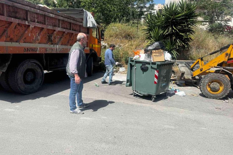 «Ανάσα» από τα σκουπίδια μέχρι νεωτέρας (φωτογραφίες)