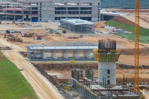 Νέο αεροδρόμιο Ηρακλείου: Στο 55% η πρόοδος των εργασιών