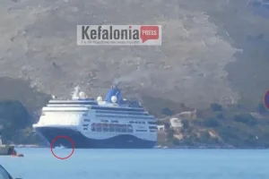 Χωρίς ρεύμα το Αργοστόλι λόγω κρουαζιερόπλοιου – Προκάλεσε ζημιά σε υποθαλάσσιο καλώδιο