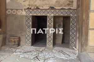 Οργή για την κατάρρευση της τοιχογραφίας στην Κνωσό – Από το 2003 χωρίς συντήρηση!