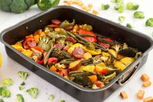 Tραγανά και υγιεινά λαχανικά φούρνου με αυτό το απλό υλικό