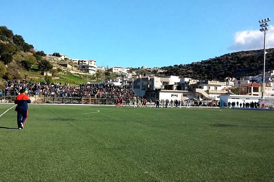 Ένταση στα Ζωνιανά πριν τη σέντρα του αγώνα Ερμής – Δόξα Βύρωνα