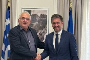 Ο Μεν. Μποκέας συναντήθηκε με τον Γενικό Γραμματέα του Υπουργείου Εσωτερικών