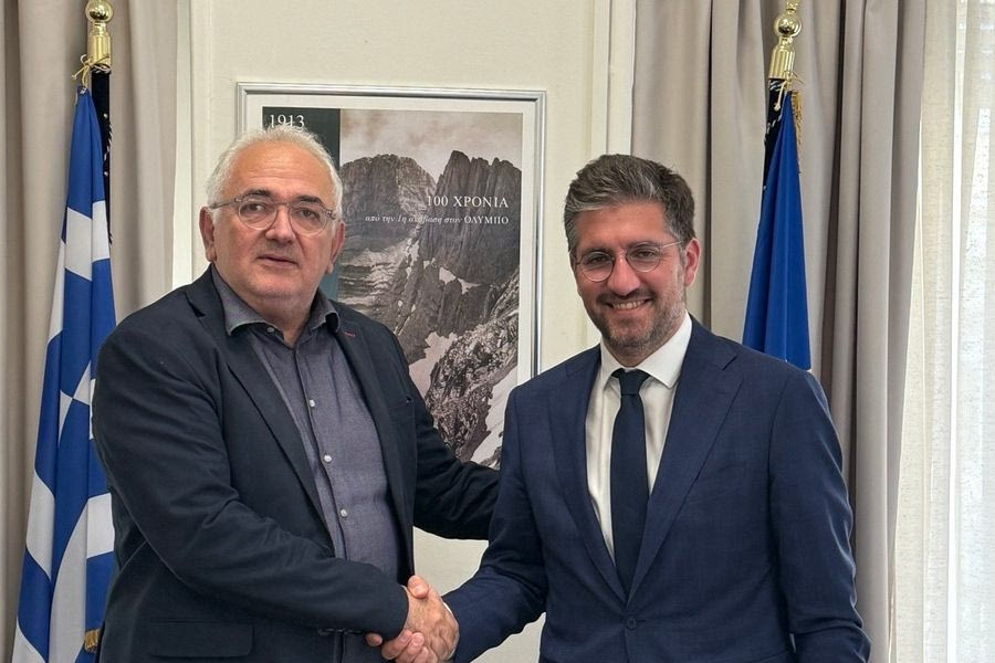 Ο Μεν. Μποκέας συναντήθηκε με τον Γενικό Γραμματέα του Υπουργείου Εσωτερικών