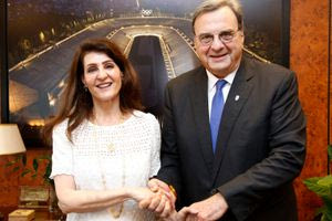 Νία Βαρντάλος: Ξεκινά συνεργασία με την Ελληνική Ολυμπιακή Επιτροπή ενόψει Λος Άντζελες