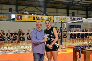 Βόλεϊ: Σάρωσε τα βραβεία στο Final 4 νεανίδων η Εύη Πρινιωτάκη του ΟΦΗ