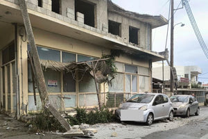 Ηράκλειο: Κατέρρευσε μπαλκόνι οικοδομής