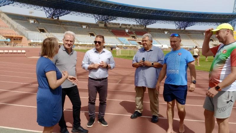 Στα έργα αναβάθμισης του Παγκρητίου Σταδίου ο Αλέξης Καλοκαιρινός