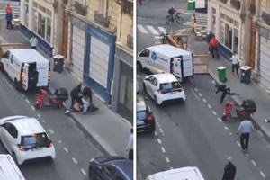 Απόπειρα απαγωγής μητέρας και παιδιού στο κέντρο του Παρισιού (video)