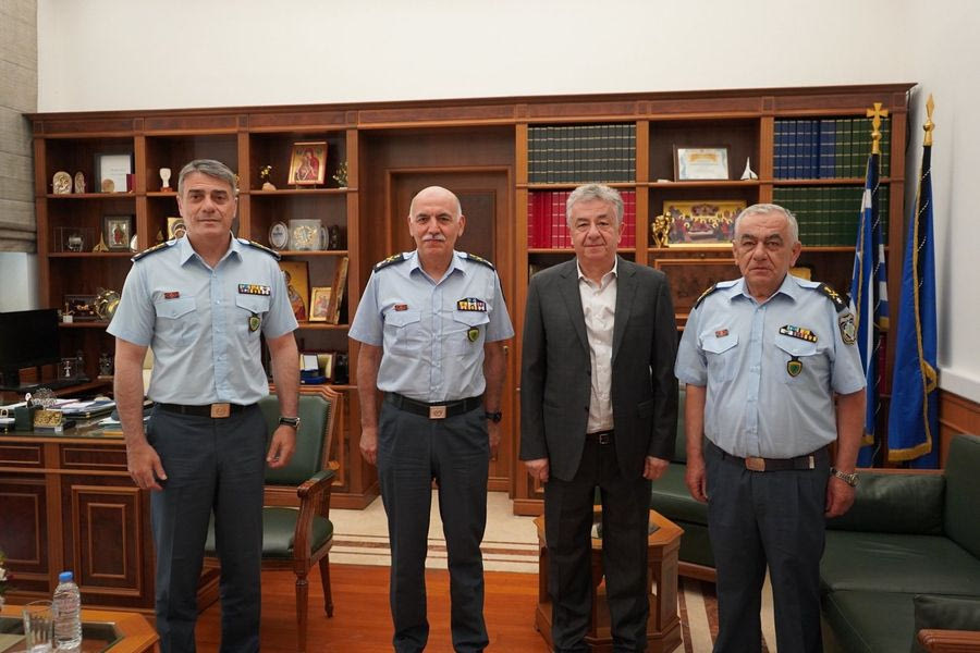 Στην Κρήτη ο Γενικός Επιθεωρητής Αστυνομίας Νοτίου Ελλάδας