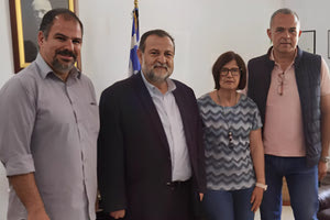 Επίσκεψη της Προοδευτικής Ενότητας Καθηγητών Ηρακλείου στα σχολεία του Αρκαλοχωρίου