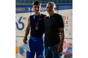 Δύο μετάλλια  οι Ηρακλειώτες στο  πανελλήνιο στίβου Λυκείων