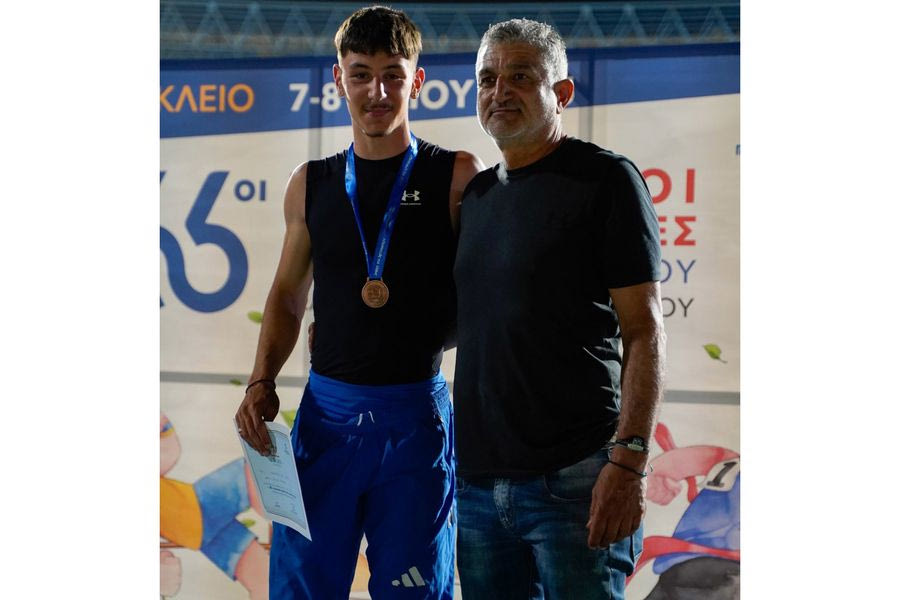 Δύο μετάλλια  οι Ηρακλειώτες στο  πανελλήνιο στίβου Λυκείων