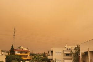 Έγινε «πορτοκαλί» το Ηράκλειο (φωτογραφίες)