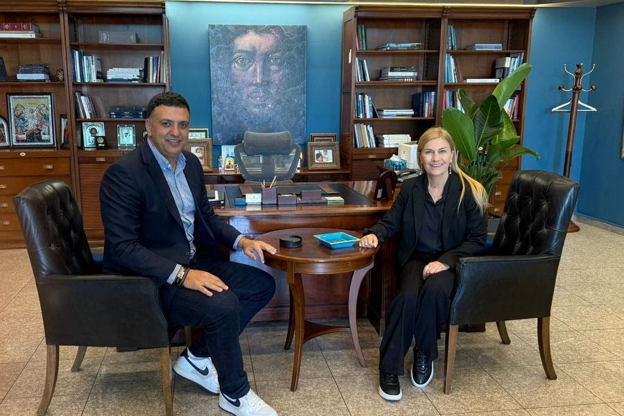 Κρήτη και μεταναστευτικές ροές στο τραπέζι: Τι συζήτησαν Βολουδάκη και Κικίλιας