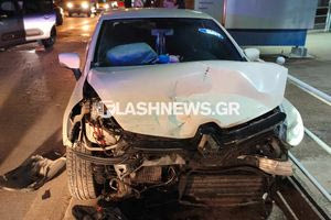 Χανιά: Σφοδρή σύγκρουση αυτοκινήτων στη λεωφόρο Σούδας