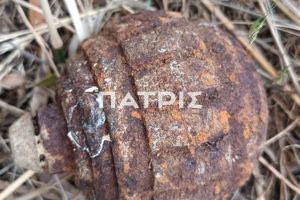Εντοπίστηκε σπάνια χειροβομβίδα του Α’ Παγκοσμίου Πολέμου στο Λασίθι