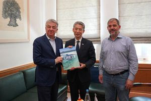 Επίσκεψη του Πρέσβη της Δημοκρατίας της Κορέας στην Περιφέρεια Κρήτης