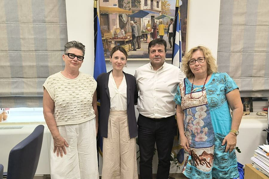 Συνάντηση Αντιπεριφερειάρχη Ηρακλείου με την Γαλλίδα μορφωτική ακόλουθο