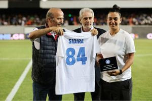 ΕΠΟ και Εθνική Τουρκίας τίμησαν τη Δανάη Σιδηρά