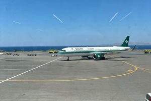 Η πρώτη απευθείας πτήση από Τζέντα προσγειώθηκε στο Ηράκλειο – video