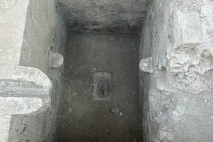 Ανακαλύφθηκε το μοναδικό πατητήρι στην Παλιά Πόλη του Ηρακλείου