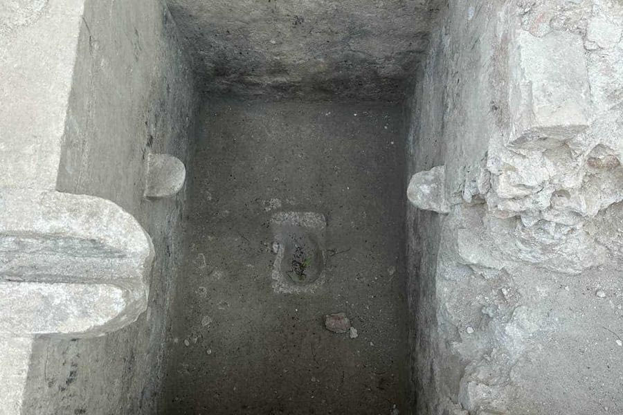 Ανακαλύφθηκε το μοναδικό πατητήρι στην Παλιά Πόλη του Ηρακλείου