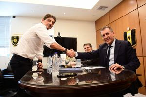 Γιαννακόπουλος μετά τη συνάντηση με Βρούτση: «Το πρωτάθλημα θα συνεχιστεί, ο υπουργός πρότεινε μια πολύ δίκαιη λύση»