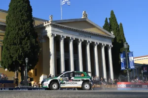 Βίντεο με το σφοδρό ατύχημα του ηθοποιού Γιώργου Αμουτζα στο Ράλι Ακρόπολις