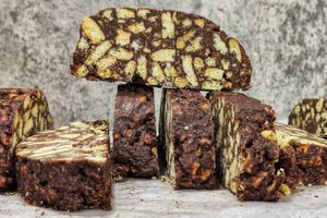 Συνταγή για κορμό σοκολάτας διαίτης – Χωρίς ζάχαρη και βούτυρο